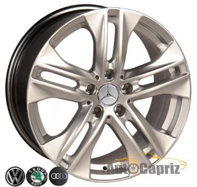 Диски Replica Audi D005 HS R17 W7.5 PCD5x112 ET38 DIA66.6  